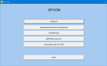 OP-COM Basic Diagnosegerät für Opel